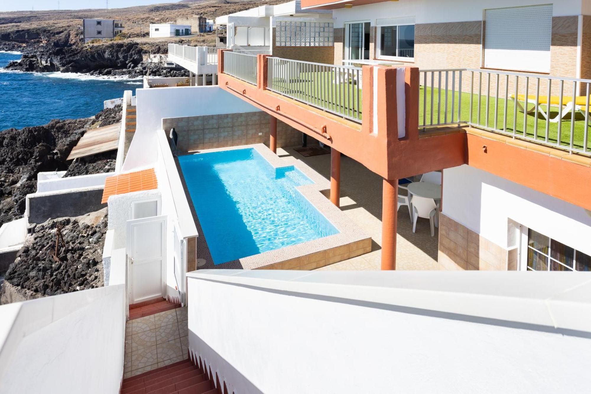 Coastal Dream With Heated Pool Villa El Escobonal Bagian luar foto